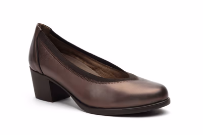 Zapatos Mujer PIel Galaxy Nut Tacón - 2