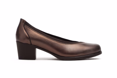 Zapatos Mujer PIel Galaxy Nut Tacón - 3