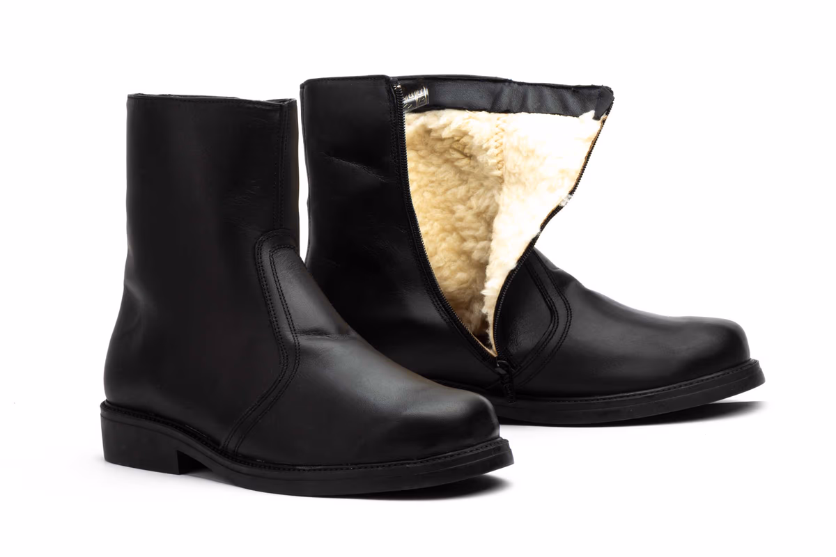 Bota Hombre Piel Negro