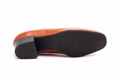 Zapatos Mujer Piel Cuero Tacón - 4