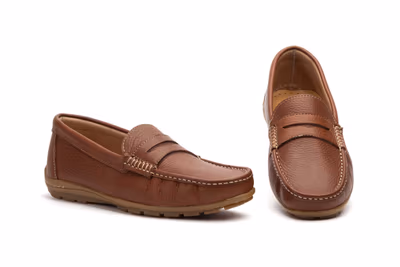 Zapatos Hombre Piel Marrón Kiowa 