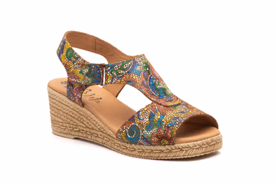 Sandalias Mujer Piel Multi Cuero - 2