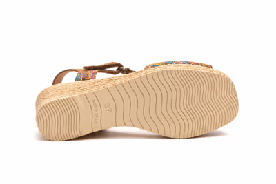 Sandalias Mujer Piel Multi Cuero - 4