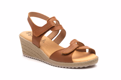 Sandalias Mujer Piel Cuero - 2