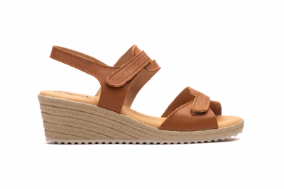 Sandalias Mujer Piel Cuero - 3