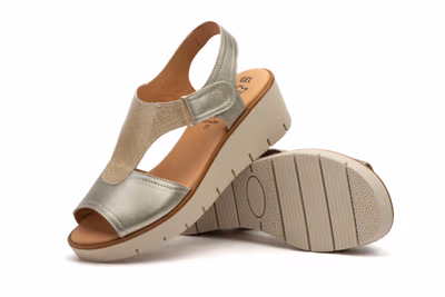 Sandalias Mujer Piel Cava - 5