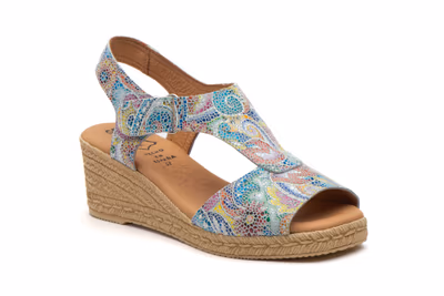 Sandalias Mujer Piel Multi Blanco - 2