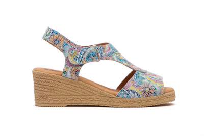 Sandalias Mujer Piel Multi Blanco - 3