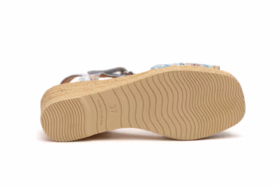 Sandalias Mujer Piel Multi Blanco - 4