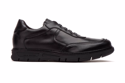Chaussures Homme Cuir Noir Élastiques Semelle Amovible Riverty ref. RV-620 - 3
