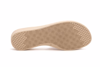 Sandalia Mujer Piel Blanco Pala - 4