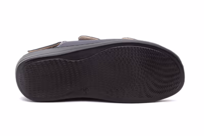 Zueco Anatómico Mujer Piel Marino Plantilla Extraíble - 4