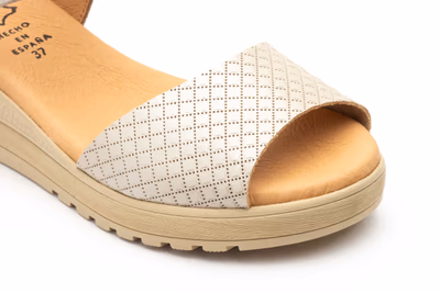 Sandalias Mujer Piel Cava Velcro Alto Estilo ref. AE-649 - 6