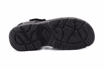 Sandalia Californiana Bio Hombre Piel Negro Morxiva - 3