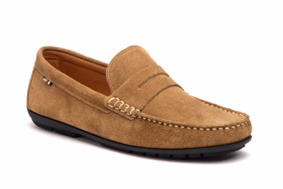 Náuticos Hombre Piel Serraje Beige Antifaz  Route 83 ref. R83-1003 - 2