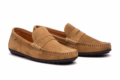 Náuticos Hombre Piel Serraje Beige Antifaz  Route 83 ref. R83-1003 - 6