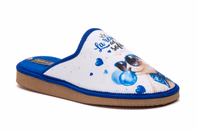 Women's Blue Slippers La Reina Del Sofá ref. CRP-7728 - 3