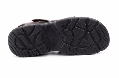 Sandalia Californianas Bio Hombre Piel Marrón Morxiva - 3