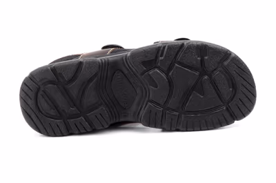 Sandalia Californianas Bio Hombre Piel Marrón Morxiva - 4