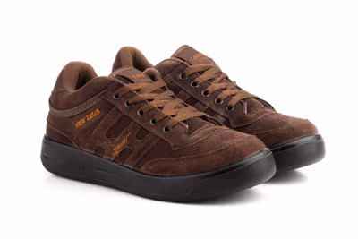 Deportivo Hombre Piel Serraje Marrón Cordones T-MAN New Zeus - 5