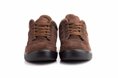 Deportivo Hombre Piel Serraje Marrón Cordones T-MAN New Zeus - 8