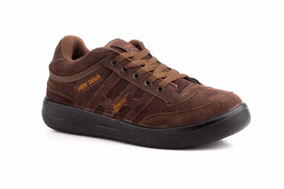 Deportivo Hombre Piel Serraje Marrón Cordones T-MAN New Zeus
