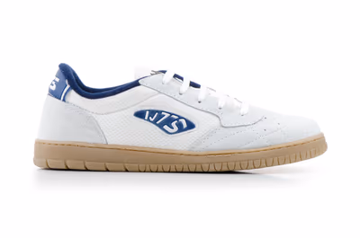 Deportivos Fútbol Sala Hombre Piel Blanco Suela Cosida - 2