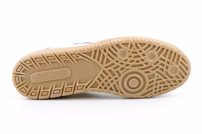 Deportivos Fútbol Sala Hombre Piel Blanco Suela Cosida - 3