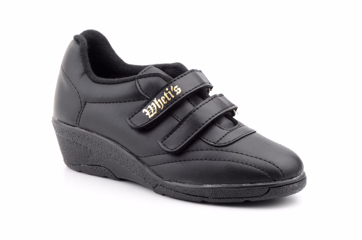 Deportivo Aeróbic Mujer Negro Cuña