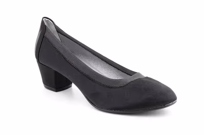 Zapatos Mujer Fantasia Raso Negro