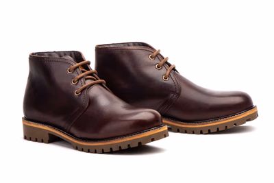 Bottine Homme Cuir Marron Lacets Trépointe Cuir Route 83 ref. R83-SH7091 - 1