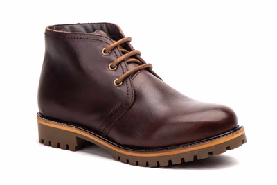 Bottine Homme Cuir Marron Lacets Trépointe Cuir Route 83 ref. R83-SH7091 - 2