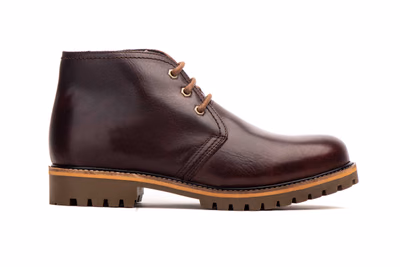 Bottine Homme Cuir Marron Lacets Trépointe Cuir Route 83 ref. R83-SH7091 - 3