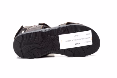 Sandalias Hombre Piel Marrón Tallas Grandes Morxiva Morxiva ref. 37007-TG - 4