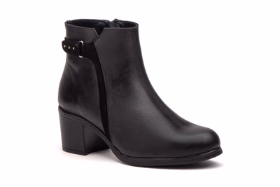 Damenstiefelette Leder Schwarz JAM ref. JAM-8626 - 2