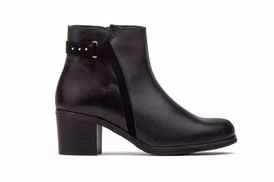 Damenstiefelette Leder Schwarz JAM ref. JAM-8626 - 3