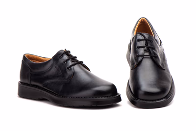 Chaussures Enfant Cuir Lacets Scolaire Pachuli ref. PCL-220 - 1