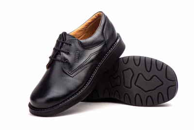 Chaussures Enfant Cuir Lacets Scolaire Pachuli ref. PCL-220 - 5