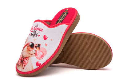 Zapatillas Casa Mujer Rosa La Reina Del Sofá ref. CRP-7728 - 6