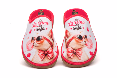 Zapatillas Casa Mujer Rosa La Reina Del Sofá ref. CRP-7728 - 1