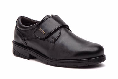 Zapatos Hombre Piel Negro Cierre Autoadherente Plantilla Extraible SZPILMAN ref. SZ-2019 - 2