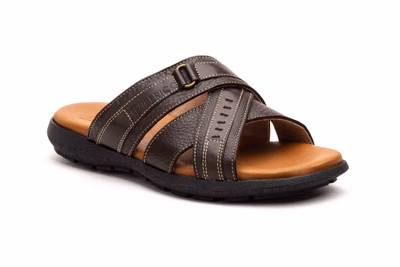 Sandalias Hombre Piel Marrón Ibérico ref. IB-2021 - 2
