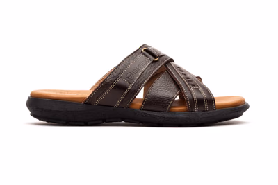 Sandalias Hombre Piel Marrón Ibérico ref. IB-2021 - 3