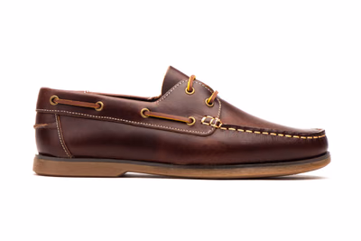 Men's Boat Shoes Pull Leather Laces Thin Sole Ibérico ref. IB-1056 - 3