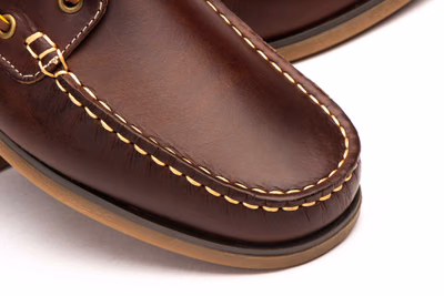 Men's Boat Shoes Pull Leather Laces Thin Sole Ibérico ref. IB-1056 - 9